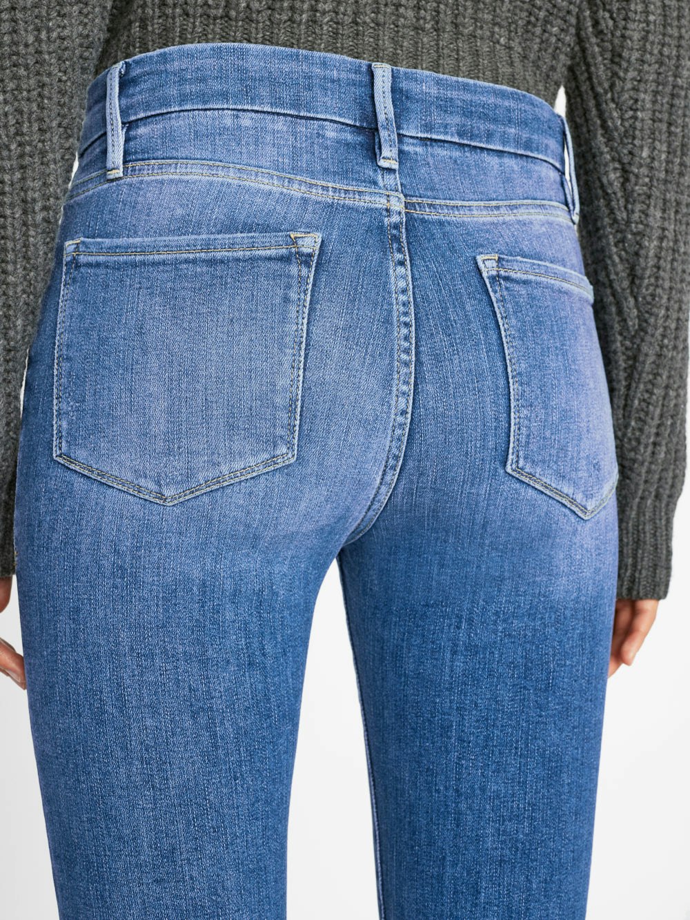 jeans back view